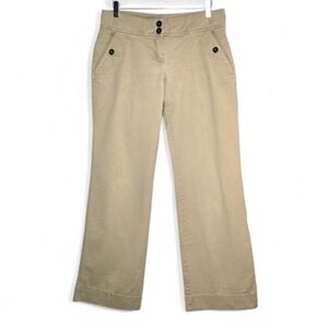 New York & Company wide Leg Pants. Khaki, Size 8.